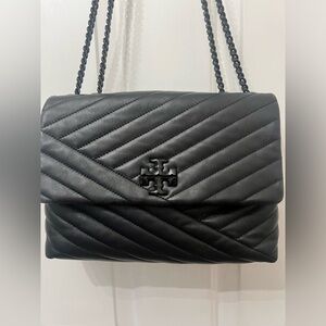 EEUC Authentic Tory Burch Soft Lambskin Kira Chevron Bag!